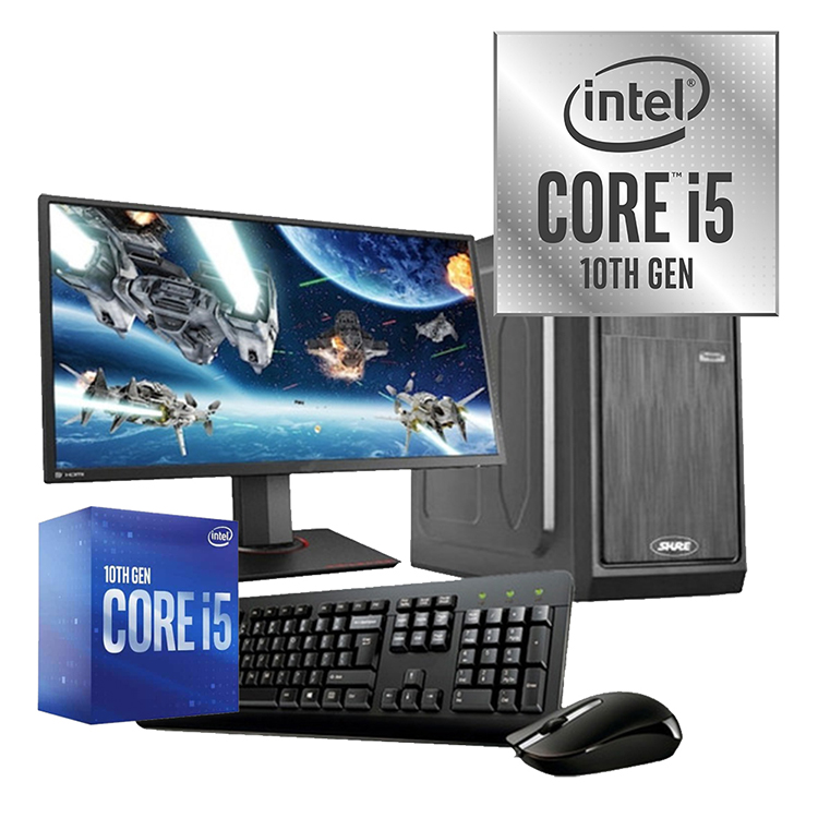 PC COMPLETA I5 10mA GENERACION MONITOR GENERAL