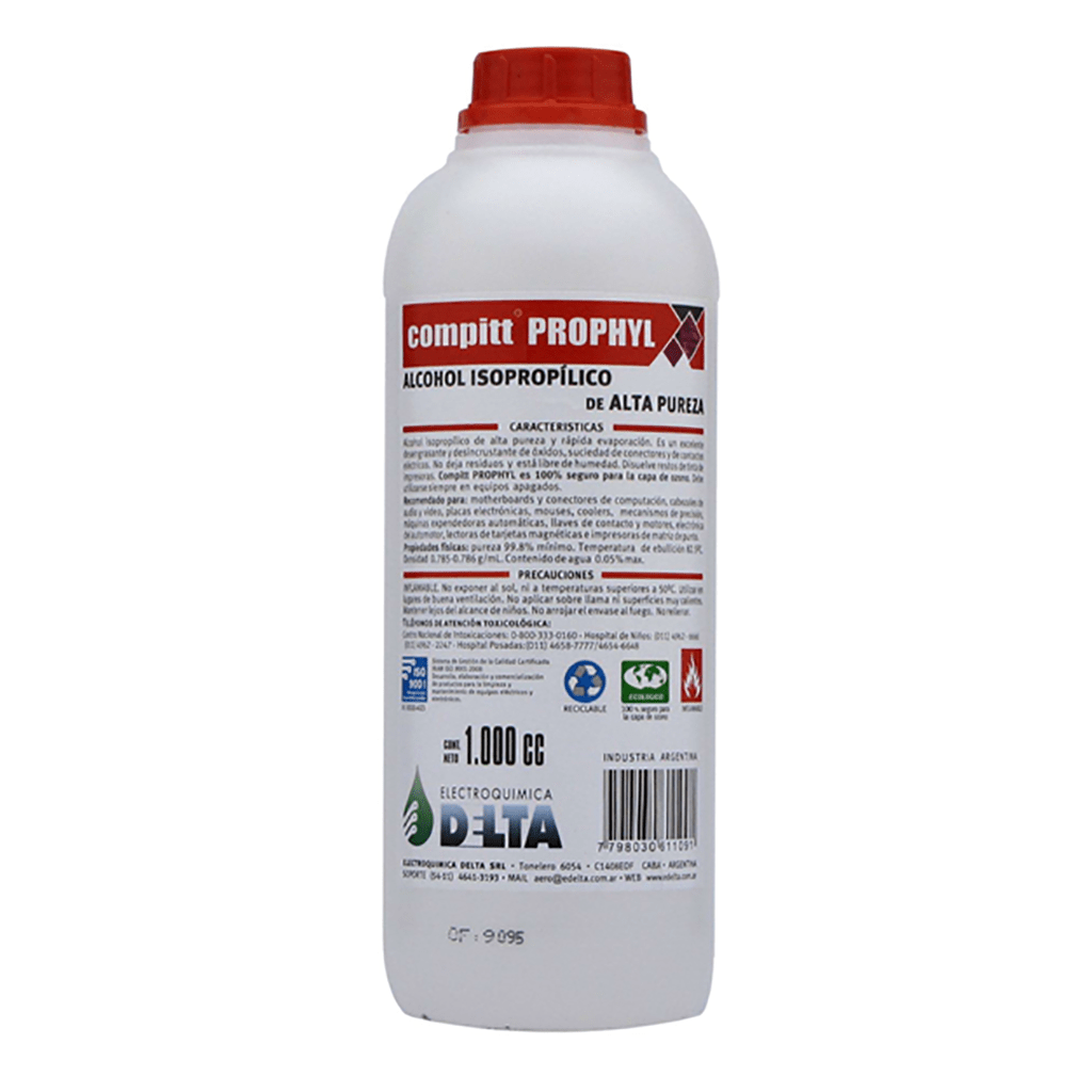 Alcohol Isopropílico 500cc